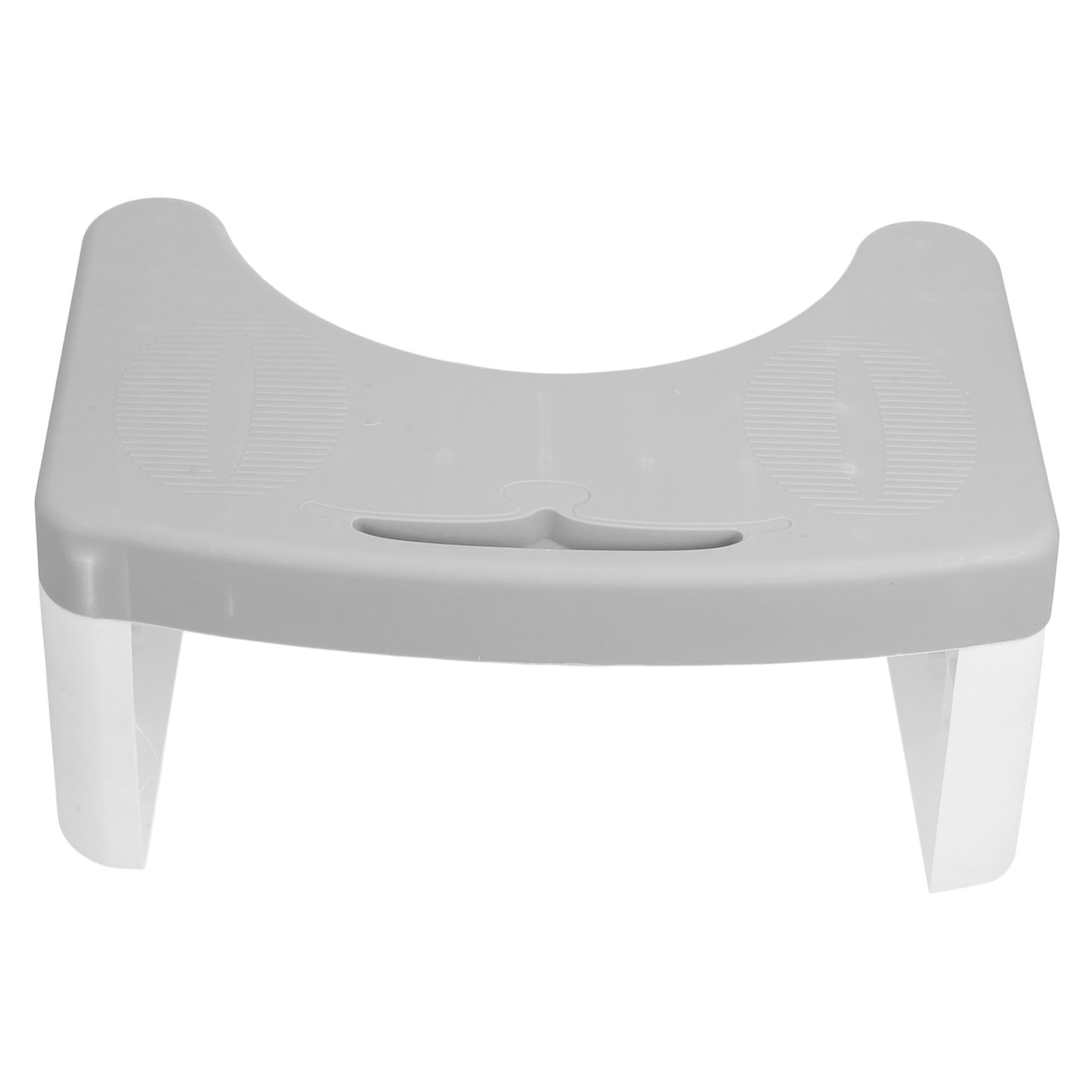 LRXIYODE Grey Toilet Stool for Bathroom Multifunctional Stool for Adults and Sturdy Stool for Bathroom and Foot