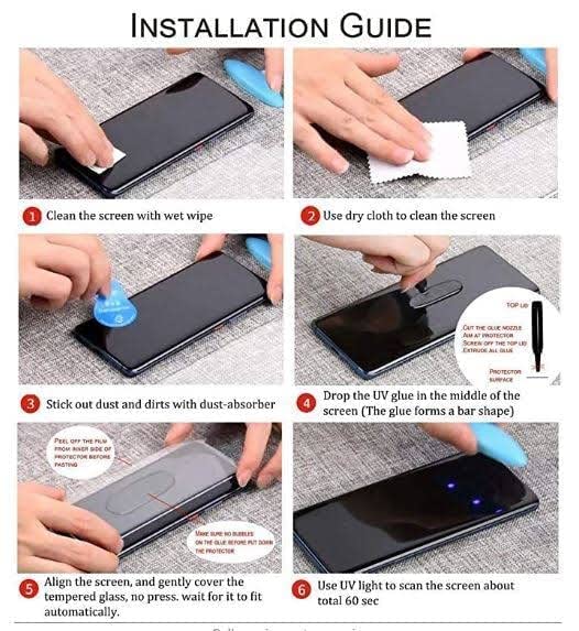 Image of MOBIKTC Vivo V27 5G - Vivo V27 Pro 5G Tempered Glass Screen Protector Matte UV Curved Edge to Edge /HD /Fingerprint Working /9H Tempered Glass Screen Protector for Vivo V27 5g & Vivo V27 Pro - Camera Puch Hole