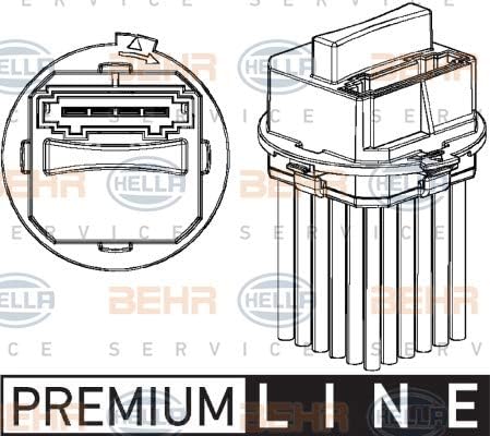 Hella 5HL 351 321-321 Regulator