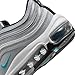 Nike Air Max 97 SE Women's Shoes (Wolf Grey/White/Black/Teal Nebula/Metallic Silver, US Footwear Size System, Adult, Women, Numeric, Medium, 6)