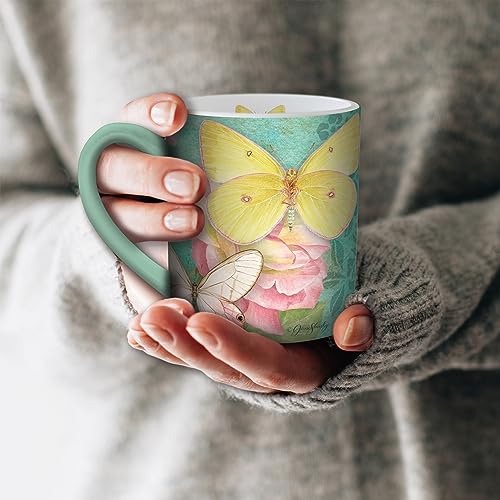 Taza de café Lang Mariposas Brillantes 14 oz miniatura 4