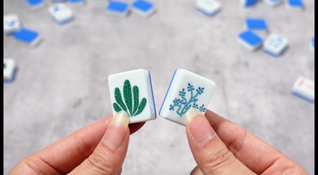 Amazon.com: Simgoing 160 Pcs American Mahjong Tiles Set Blue Ocean