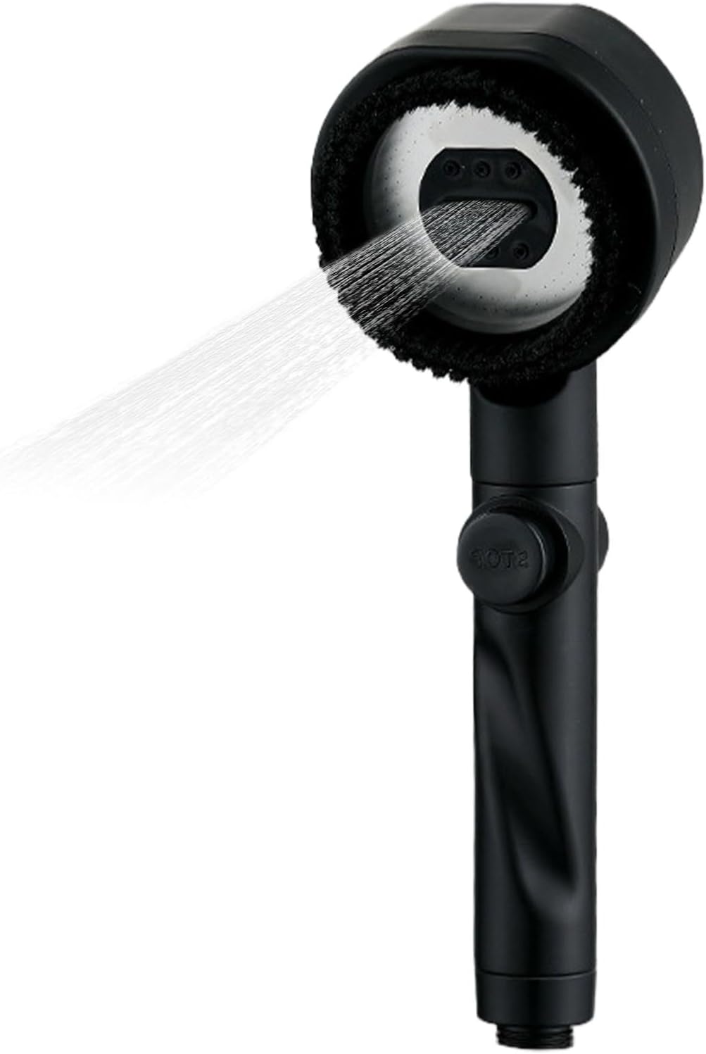 Duschkopf mit 5 Spr hmodi leistungsstarker Regenduschkopf abnehmbarer Duschkopf Handbrause mit B rste Regendusche mit Handbrause Hochdruck-Duschkopf abnehmbarer Duschkopf
