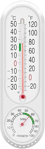 Termómetro de invernadero, termómetro de jardín, higrómetro para plantas de jardín, medidor de temperatura digital, medidor de humedad, para colgar