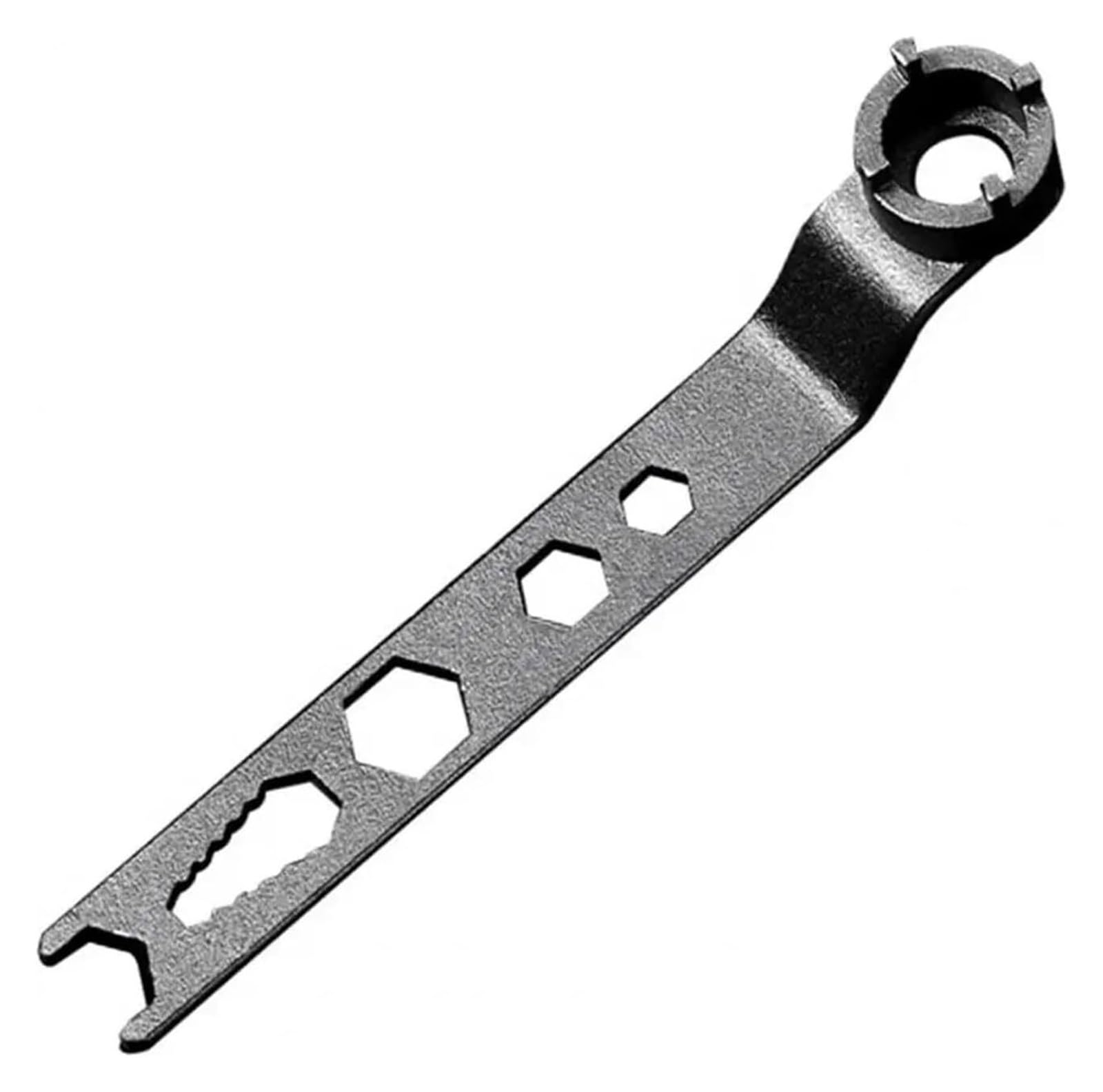 Gkirqvpe Svart Decorate Angle Grinder Spanner, Angle Grinder Wrench High Carbon Steel 4-Claw Black