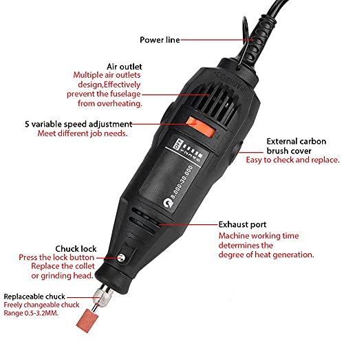 130W Mini elettrico trapano smerigliatrice