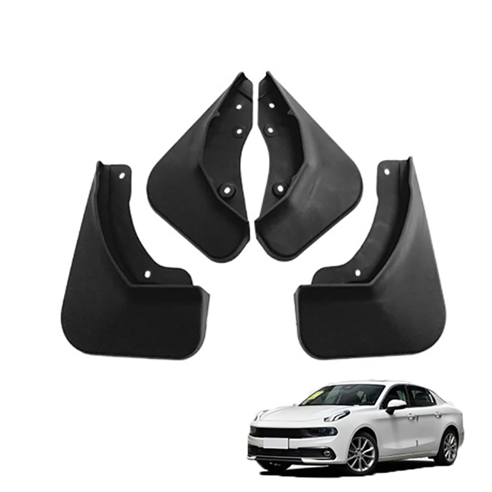Amhvmu Normal 4Pcs Mud Flaps For Lynk & Co 03 Dct Sport Edition 2018-2022