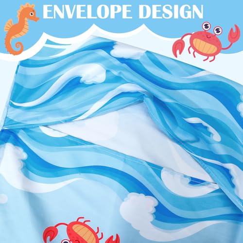 Image of Fanfanwin Kids Nap Mat Cover for Boys and Girls 47 x 21.25 Inch Vinyl Sleeping Mat Cover for Toddler Care Preschool Children Kindergarten