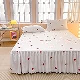 Photo Gallery highdi gonna da letto gonna per letto, stampe d amore copriletto con volant per singolo/matrimoniale elasticizzata antiscivolo gonna letto coprimaterasso lenzuolo (bianco rosso,120x200cm) Photo Gallery highdi gonna da letto gonna per letto, stampe d amore copriletto con volant per singolo/matrimoniale elasticizzata antiscivolo gonna letto coprimaterasso lenzuolo (bianco rosso,120x200cm)