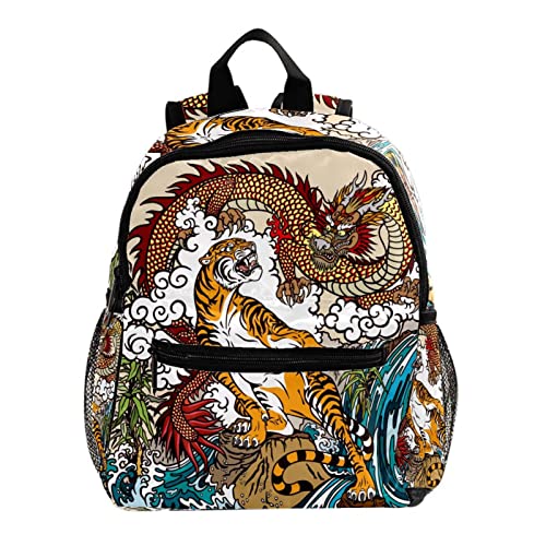 Sac à dos enfants avec flocons de neige multicolore pour fille et garçon