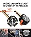 Vondior Tire Pressure Gauge (0-100 PSI) Certified ANSI Accurate with Large 2 Inch Easy to Read Glow Dial, Low - High Air Pressure Gauge. Tire Gauge for Car and Trucks Tires