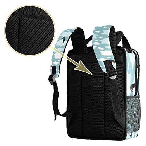 Sac à dos pour garçons ergonomique pingouin, solution contre le mal de dos