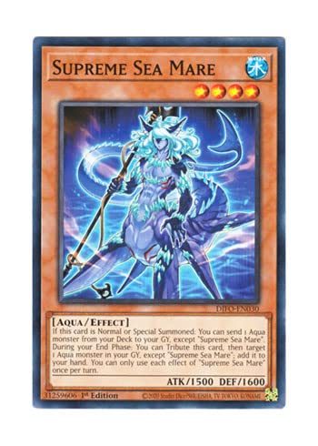 Amazon.co.jp: 遊戯王 英語版 DIFO-EN030 Supreme Sea Mare 絶海の 
