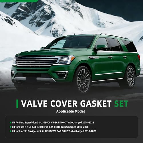 Image of Valve Cover Gasket Set VS50993R for Ford Expedition 2018-2022, for Ford F-150 2017-2020, for Lincoln Navigator 2018-2023, 3.5L V6 Gas DOHC, VS50973, 56101700, 31PCS