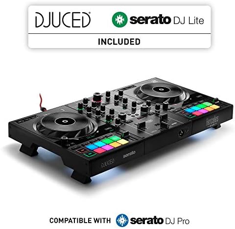 Hercules DJControl Inpulse 500: 2-deck USB DJ controller for Sera...