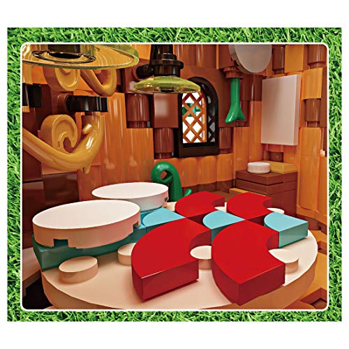 TRUU Bausteine Architektur Modell, Street View - 3958 Teile Baumhaus mit Licht, Modular Haus Bausteine Kompatibel mit… – Bild 6