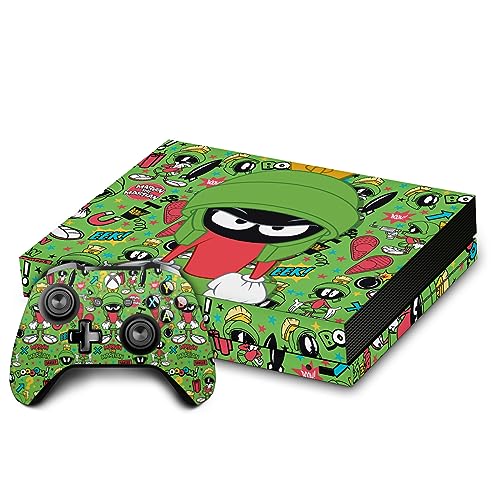 Autocollant Xbox One X Looney Tunes vinyle de précision anti-rayures pour manette et console