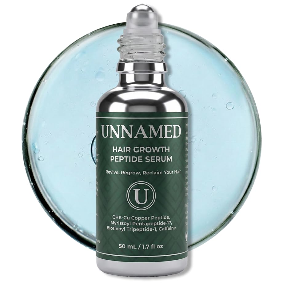 Unnamed Copper Peptide Hair Serum for Hair Growth, 6X Stronger Formula to Boost Hair Density, Non-Greasy & Ultra-Lightweight For Men & Women