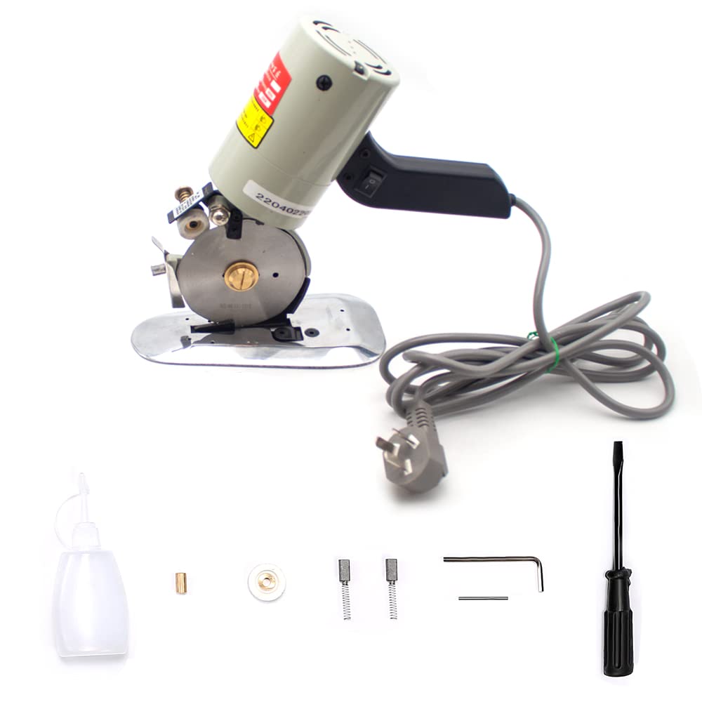BJ-90 220V Elektrische Rundmesser Schneidemaschine Kleidung Elektrische Schere Leder Stoff Schneidemaschine 90 MM