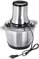 Moedor de Carne Elétrico 2L ou 3L Turbo Life 3.0 Processador de Alimento Aço Inoxidável - Triturador de Legumes (110)
