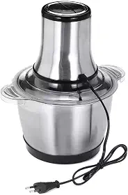 Moedor de Carne Elétrico 2L ou 3L Turbo Life 3.0 Processador de Alimento Aço Inoxidável - Triturador de Legumes (110)