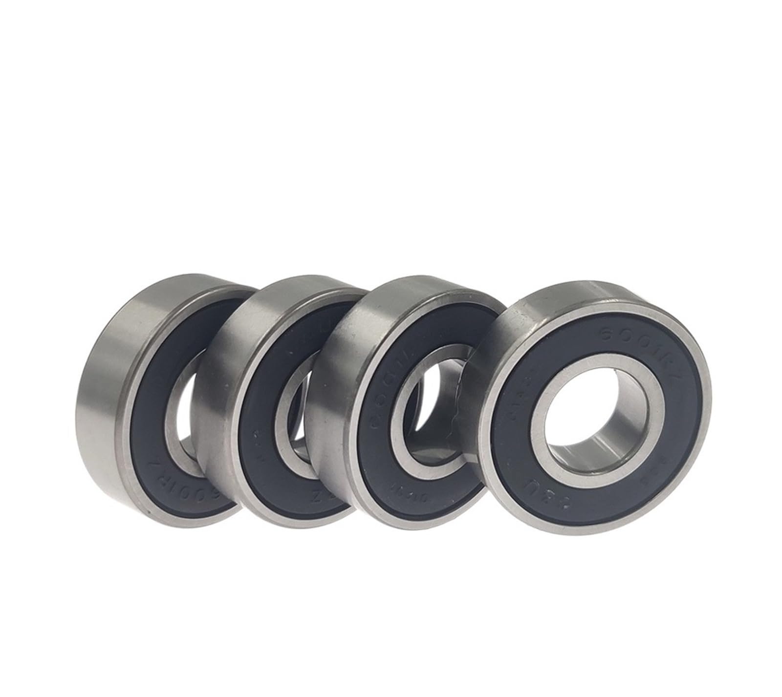 HYUJNAFZR Bimetal Seal Shield Micro deep Groove Bearing 4pcs 6003RS 17x35x10mm Bearing Rubber Seal Single Row Deep Groove Ball Bearings