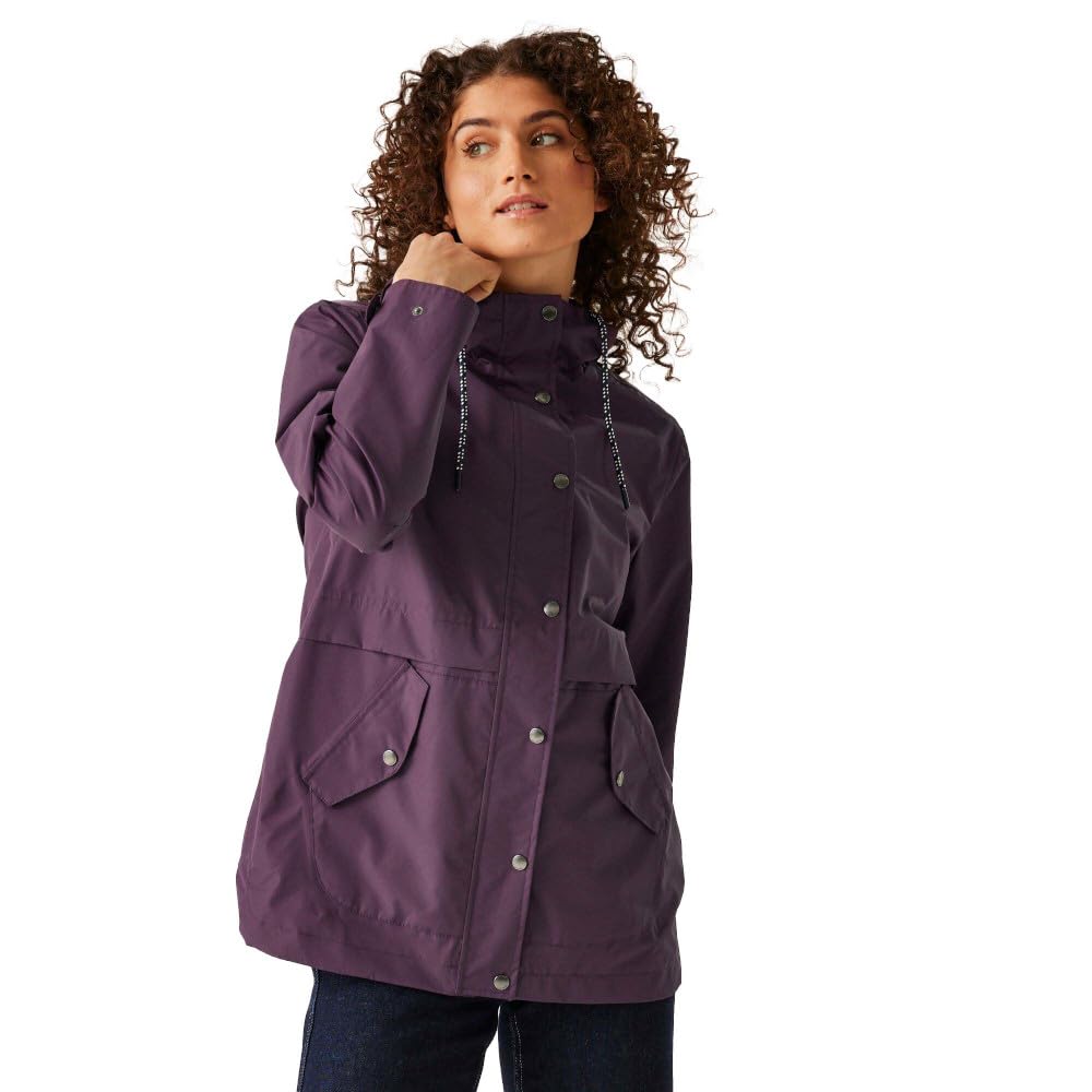Regatta Women's Deep Plum Bayla Waterproof Jacket