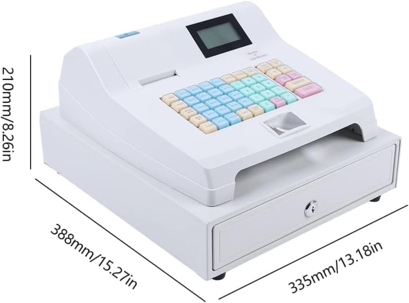 Amazon | 電子レジスター、POS キャッシャー 8 デジタル LED