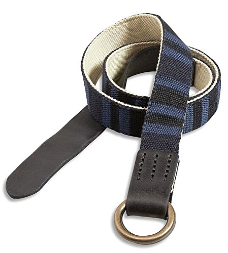 Lucky Brand Men's Reversible Striped Belt