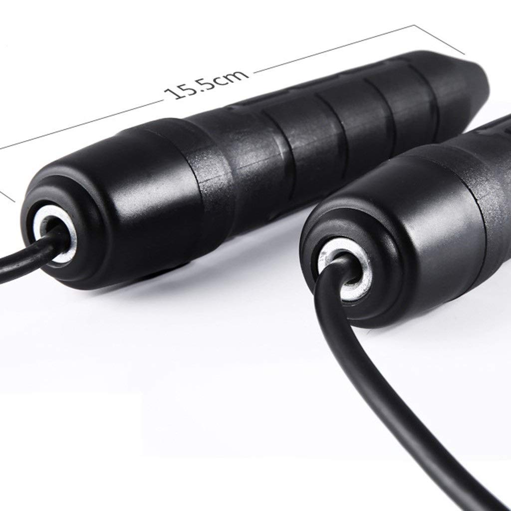 Cuerda para saltar de 3 .0 M, rodamiento de bolas de velocidad, cuerda para saltar, cuerdas para saltar de alambre de acero para boxeo, gimnasio, entrenamiento físico