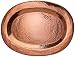 Sertodo Copper, Thessaly Oval Platter, Hand Hammered 100% Pure Copper