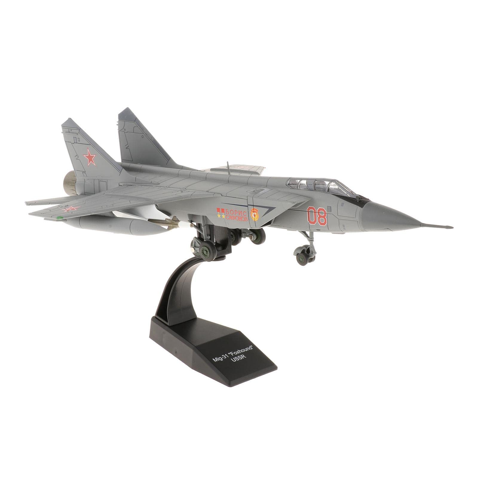choppy CALIBRE WINGS ロシア軍　MiG-31 1/72 Merishopp 1:72 Scale Mig-31 Helicopter Alloy Model Collectables