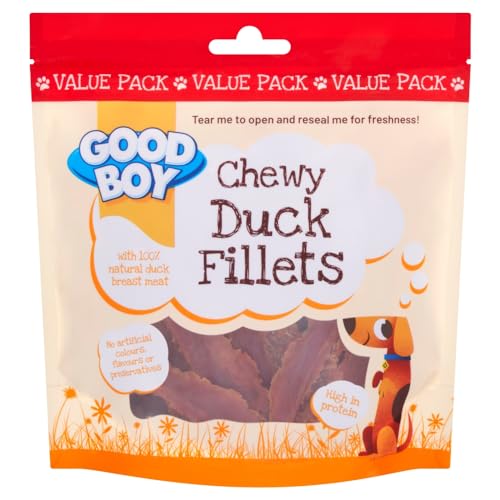 Good Boy Duck Fillets 200g