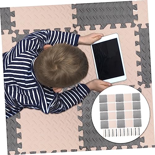 Tapis de ramper en mousse isolant contre le sol froid pour bébé