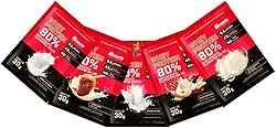 Combo - Whey Protein Concentrado 30g - 5 Sachês (Natural, Cappuccino, Leite em Pó, Doce de Leite e Sorvete de Creme) – Growth