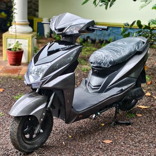 Image of Ultrabikes Zoom Two Wheeler Electric Scooter | 60V 32AH Battery | Powerful Controller | 50 kmph Top Speed | 60 Km Range | DRL Lights | 3 Speed Modes, Reverse Mode