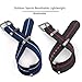 Niziruoup Nylon Elastic Watch Strap Military Parachute Style Watch Band 18mm 20mm 22mm Premium Striped Nylon One-Piece French Paratrooper Watchband Smartwatch Band Replacement Strap for Men Women