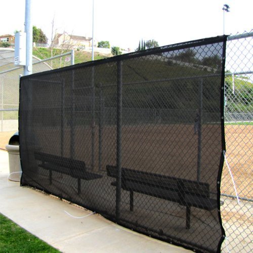 Shade Net Shade Tarp Construction Fence Tarp Dust and Wind Tarp Canopy Shade Panel Koi Pond Screen 10'x10' Black (Multi-Purpose Shade Tarp)