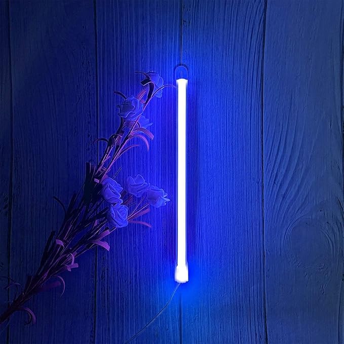 Neon Letter Lights LED Blue Neon Signs 26 Alphabet Sign USB/Battery Powered Creative Night Lamp Decor for Home Party Christmas Wedding Festival Light for Graduation (Letters I) — image 1