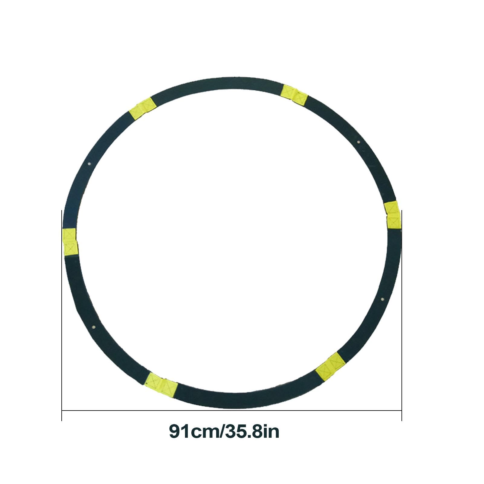 Cercles de Cible de Golf, Cercles de Cible de Golf pour l'écaillage - Cercles cibles d'entraînement au Golf,Outil de Pratique de Golf Super résistant pour écailler et Mettre l'entraîneur