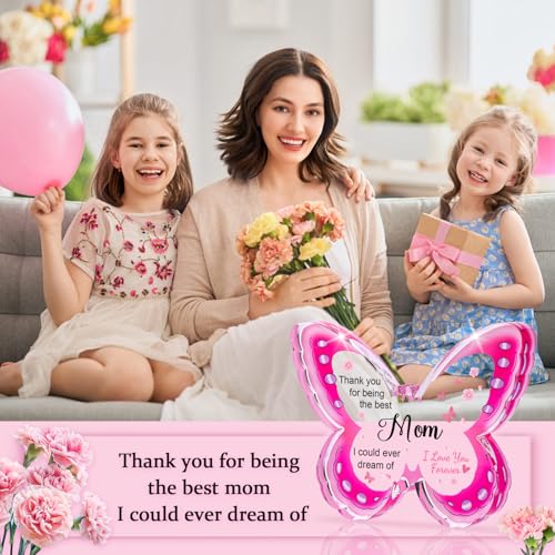 Mothers-Day-Gifts-for-Mom-Mom-Gifts-Mothers-Day-Gifts-from-Son-Daughter-Acrylic-Butterfly-Plaque-433--326--047inch-Mom-Birthday-Gifts-Mothers-Day-Gift-Ideas-Best-Mom-Ever-Gifts