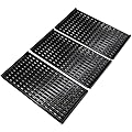 Criditpid Grill Emitter Plates for Charbroil Performance Tru-Infrared 3 Burner 463371719, 463371316, 463370719, 463371116 Gas Grill, Porcelain Steel Cooking Grates for Char-Broil.