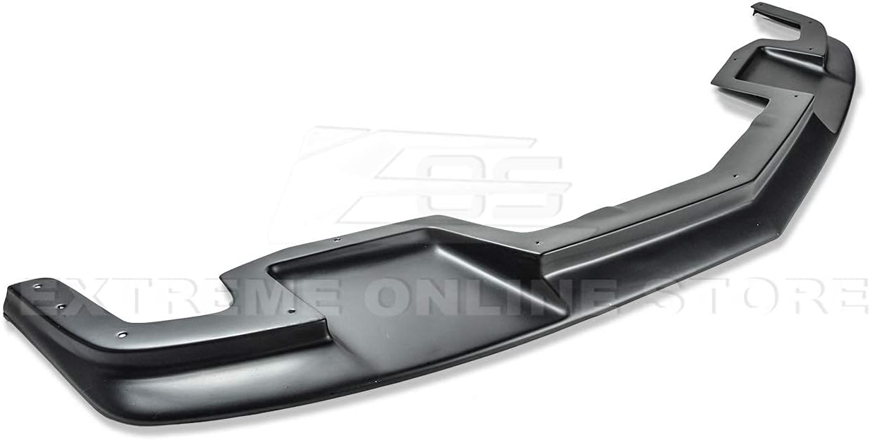 Replacement for 2010-2013 Chevrolet Camaro SS Models | TL1 Style ABS Plastic Primer Black Front Bumper Lower Spoiler Lip Splitter