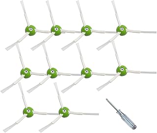 Replacement Parts for irobot Roomba e,i,& J Series, Replenishment kits for Roomba i3 i3+ i4 i4+ i6 i6+ i7 i7+ i8 i8+ e5 e6 e7 Vacuum Cleaner (10 pack Roomba Edge-Sweeping Side Brushes)