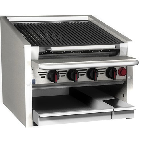 Magikitch'n Radiant Charbroiler counter 24" - CM-RMB-624
