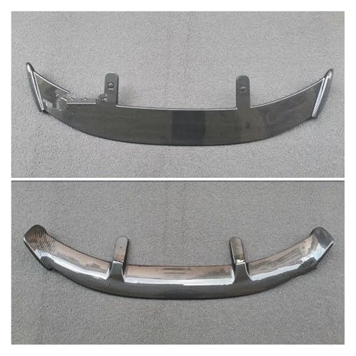 pour Hyundai I30 Spoiler 2013 2014 2015-2016 ABS Plastique Fibre Carbone Aspect Hayon SUV Toit Aile Arrière Kit Carrosserie Accessoires Aileron Coffre Arrière(Carbon Fiber Patter)