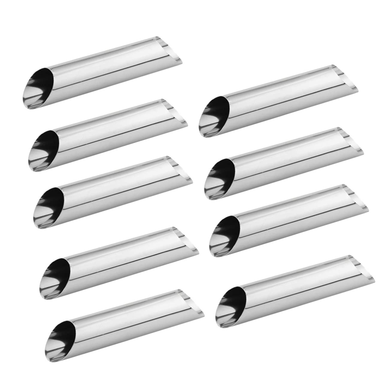 Stampo Cilindrico per Pane in Acciaio Inox 12 Pezzi per Panificazione