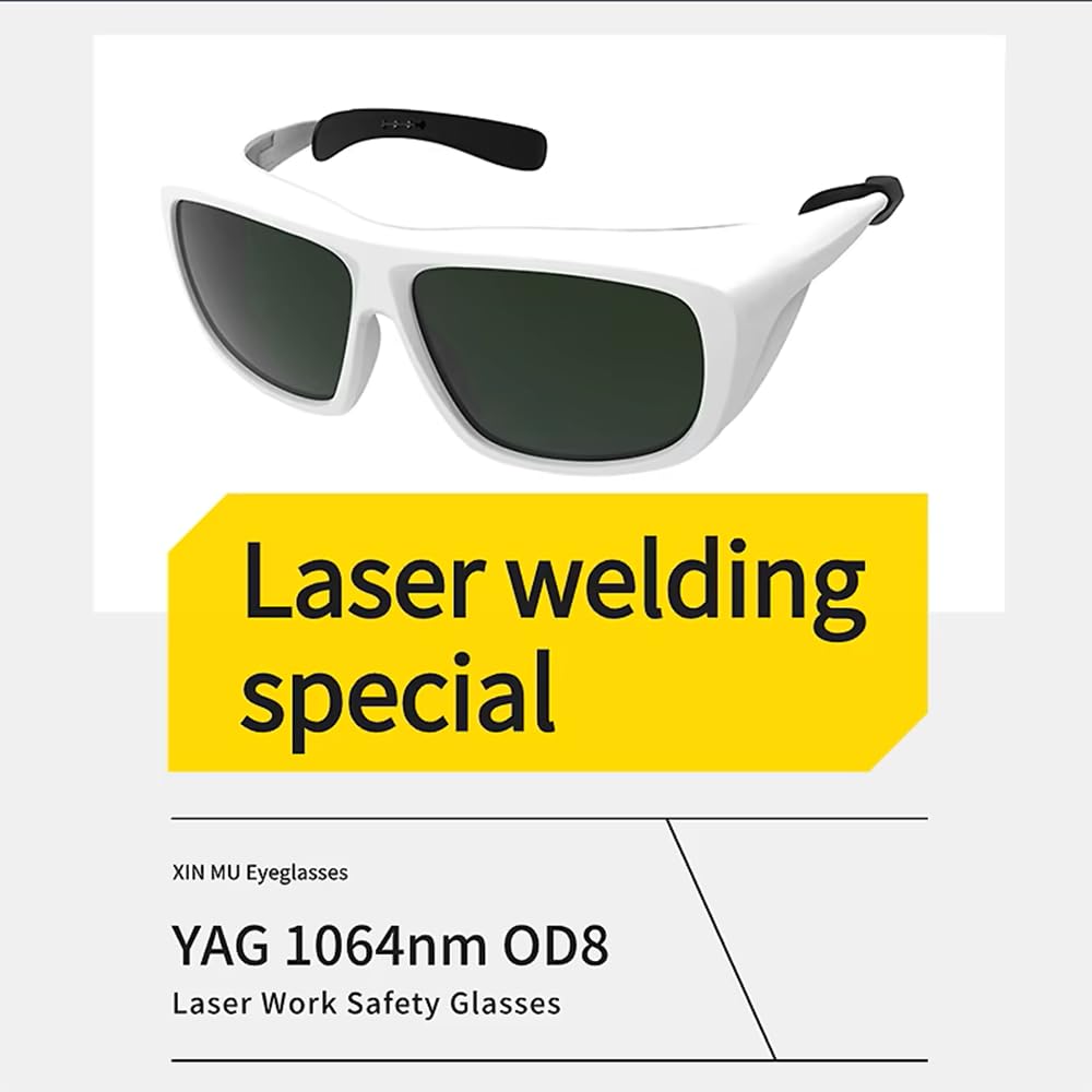 Clase 4 180-500 Y 750-1400Nm OD8 Soldadura Gafas De Soldadura Protectoras Gafas De Seguridad Infrarrojas De Corte De Metal