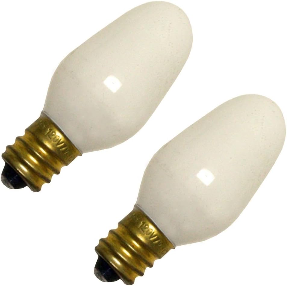 BULB NITELT WH 7W/C7 2PK