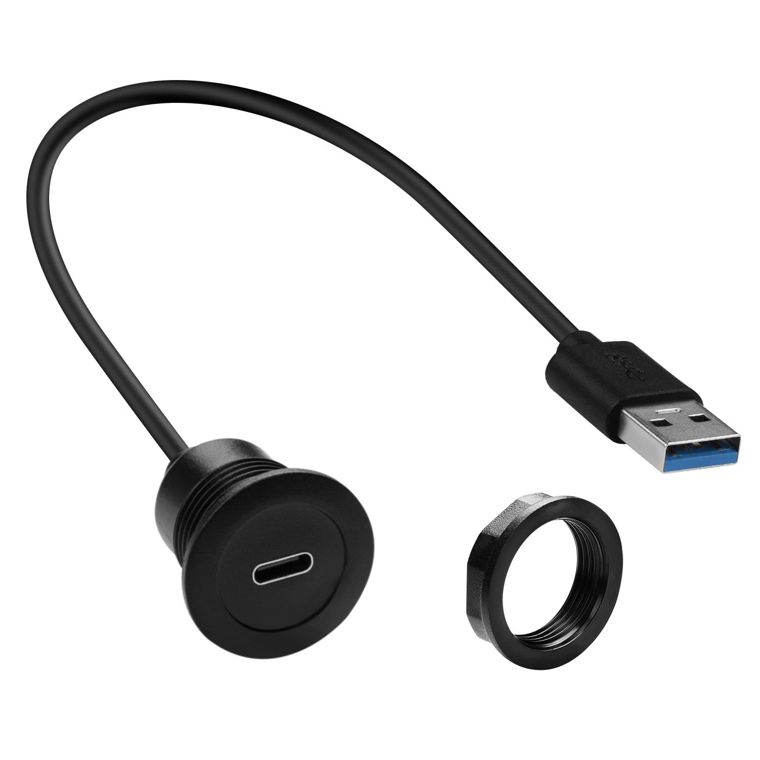 Aceele Hub USB C da 10 Gbps con 4 Porte Dati di Tipo C, Sdoppiatore USB